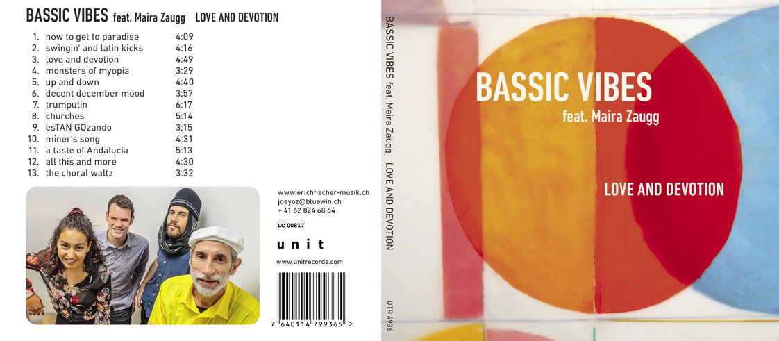 cd cover bassic vibes «love and devotion»